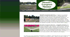 Desktop Screenshot of newellsevergreennursery.com